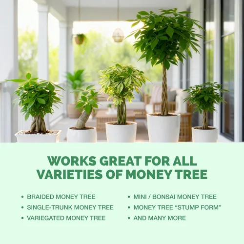 Vista 6 de Fertilizante para árbol del dinero para árboles del dinero y todas las plantas de Pachira, alimento líquido para plantas 8 oz (250mL)
