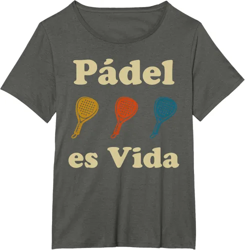 Vista 21 de Padel ES Vida Player Sport Life in Spanish En Espanol Men's T-Shirt