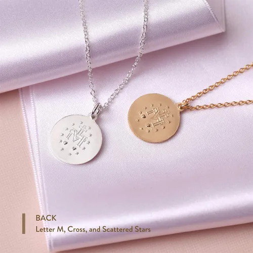 Vista 3 de BENIQUE Collar delicado para mujeres y niñas, plata de ley 925 maciza o metales rellenos de oro de 14 quilates, cadena fina, colgante significativo