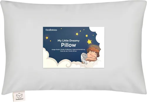 Vista 20 de Almohada para niños pequeños con funda - 13 x 18 pulgadas My Little Dreamy Almohada para niños pequeños de KeaBabies para viajar y dormir, funda