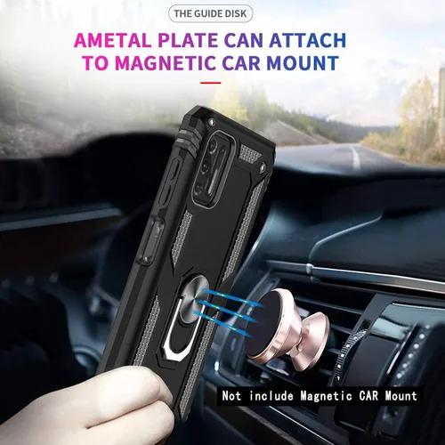 Vista 4 de LeYi - Funda para Motorola G Stylus 2021 (no compatible con 2020), color negro