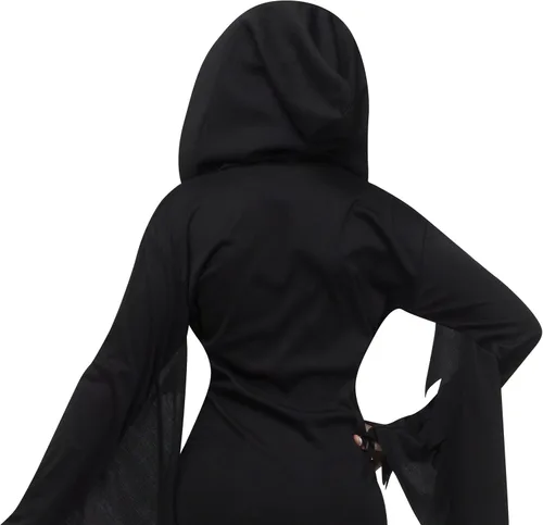 Vista 2 de Fun World Vestido con capucha para mujer