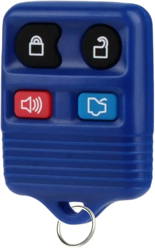 Vista 12 de Llavero compatible con control remoto sin llave para Ford Lincoln Mercury Mazda 1998-2016 (Azul)