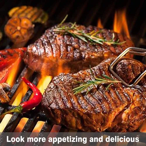 Vista 8 de Rejillas para parrilla Nexgrill, piezas de repuesto 5 quemadores 720-0888N 720-0888, rejilla de cocción de hierro fundido de 17 pulgadas
