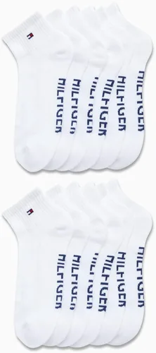 Vista 2 de Tommy Hilfiger Calcetines deportivos para hombre Calcetines de tobillo de corte cuarto 12