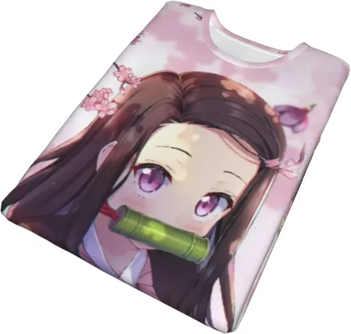 Vista 5 de Camiseta casual con impresión 3D para adultos, unisex, cosplay, anime o hombres y mujeres