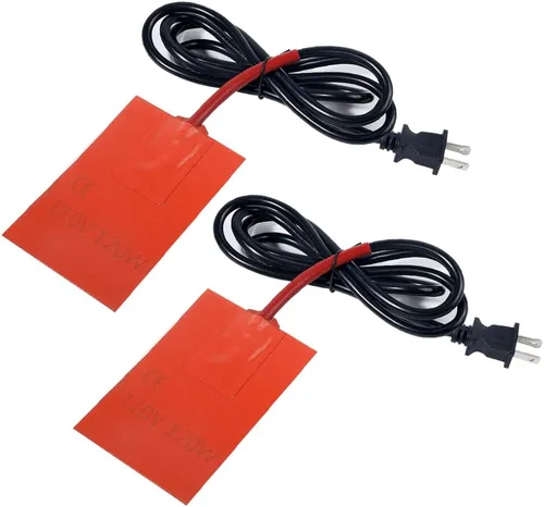 Vista 7 de Rsept Calentador de Motor, Almohadilla Calefactora de Aceite para Motor de Automóvil, Almohadilla Calefactora de Silicona de 5.6 Pies con Protector