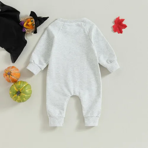 Vista 21 de FYBITBO Ropa de bebé niño niña Santa manga larga mono mameluco recién nacido primera Navidad traje de una pieza