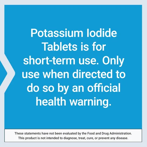 Vista 6 de Vida extensión – Tabletas de Yoduro de Potasio-130 mg – 14 Tabletas