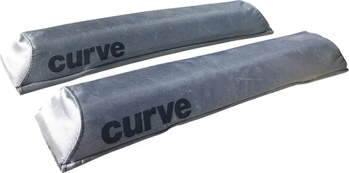 Vista 2 de Curve Aero Rack Pads 'NO-Fade' Silver - Short 19" (2 unidades)