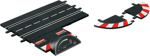Vista 2 de Carrera 1:24 Multi Color Slot Car Race Track con indicador de carril de 1,5 pulgadas