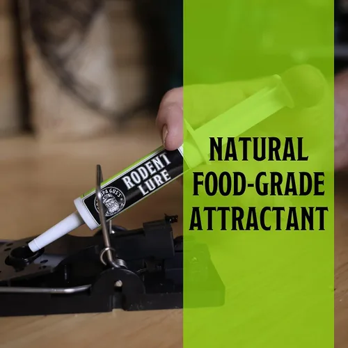 Vista 6 de Grandpa Gus’s Atrayente de Roedores de Grado Alimentario para Trampas de Ratas y Ratones, Atrayente de Cebo Natural, No Tóxico y Seguro, Compatible