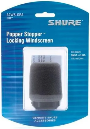 Vista 5 de Shure SM57 Micrófono cardioide dinámico para instrumentos con soporte de choque neumático, clip de micrófono A25D y parabrisas de micrófono