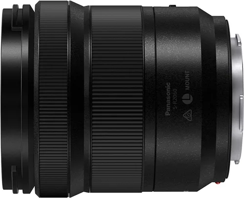 Vista 6 de Panasonic LUMIX S-R2060E Lente (0.787-2.362 in, F3.5-5.6, Tamaño del filtro 2.638 in, protección contra polvo, salpicaduras y frío) Negro