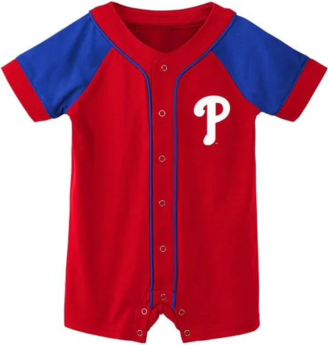 Vista 5 de Outerstuff MLB Mameluco de cuerpo entero unisex para recién nacidos y bebés de 0 a 24 meses Little Slugger