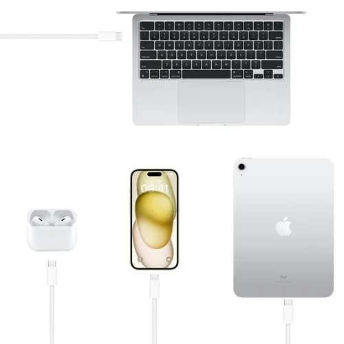 Vista 35 de Paquete de 2 cables de carga CarPlay cortos de 1.5 pies compatibles con iPhone 17/16E/16/15, 17Air, 15 16 17 Pro Max, cable de carga Plus, cable