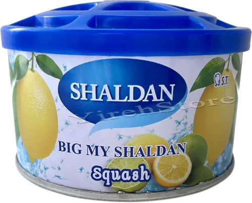 Vista 5 de Big My Shaldan - Ambientador de gel con aroma a squash, 24 latas (1 caja maestra) al por mayor, ambientador resistente y fuerte para coches grandes