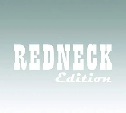 Vista 12 de Redneck Edition - Calcomanía - Troquelado - Cuello rojo Camión Country Diesel - Negro 4.00 x 1.34 pulgadas
