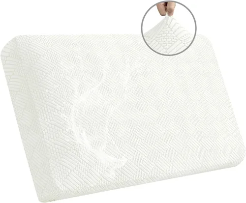 Vista 10 de Easy-Going - Fundas impermeables para cojines de sofá y sofás, funda de asiento de sofá de jacquard elástico de repuesto para perros, mascotas