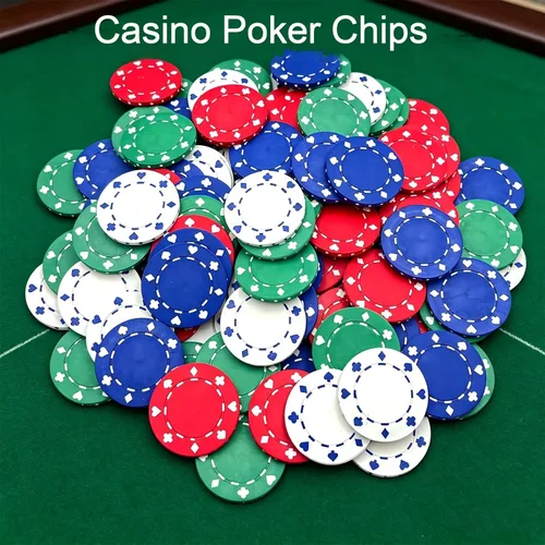 Vista 5 de SEETOOOGAMES Fichas de póquer de casino - 100 piezas 0.41 oz Diseño adecuado - 4