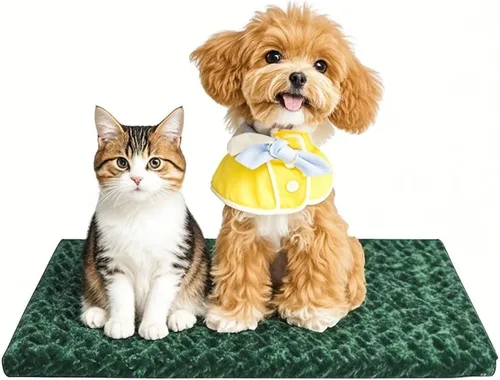Vista 14 de Tapete para cama de perro, suave y cómodo, para jaula, cama y alfombrilla duradera para perros y gatos, ideal para jaulas, perreras y uso doméstico