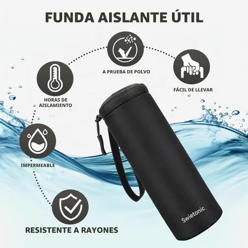 Vista 2 de Licuadora portátil con funda aislada, exprimidor personal para batidos