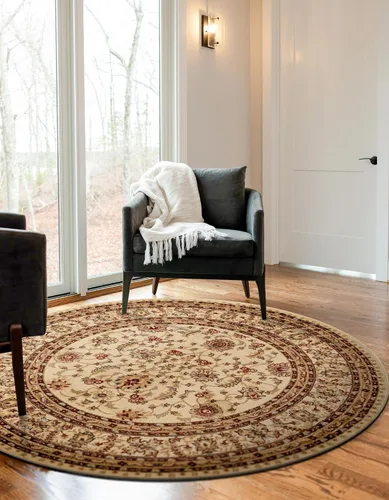 Vista 56 de Unique Loom - Colección Voyage - Alfombra tradicional oriental clásica de diseño intrincado