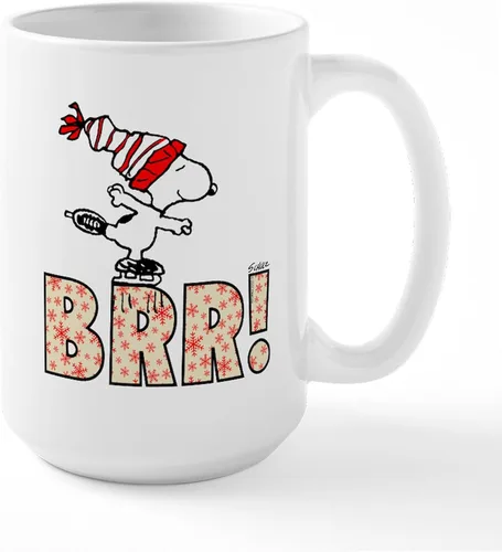 Vista 150 de CafePress SNOOPY Joe Cool - Taza de café de cerámica (15.0 fl oz)