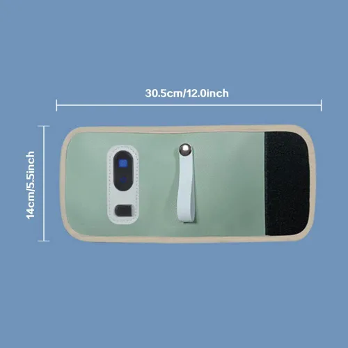 Vista 4 de Calentador de leche USB, calentador de biberones portátil con pantalla de temperatura para viajes, camping, calentador de biberones portátil