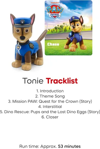 Vista 5 de Tonies Chase Audio Play Personaje de Paw Patrol
