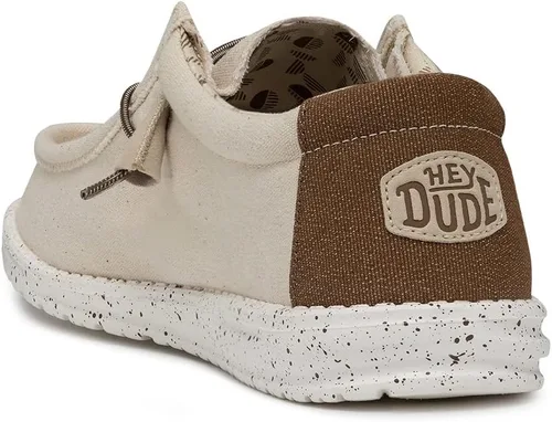 Vista 5 de Hey Dude Men's Wally Stretch Canvas Moc Toe Shoes