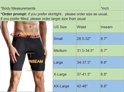 Vista 3 de NELEUS Paquete de 3 pantalones cortos de compresión para hombre