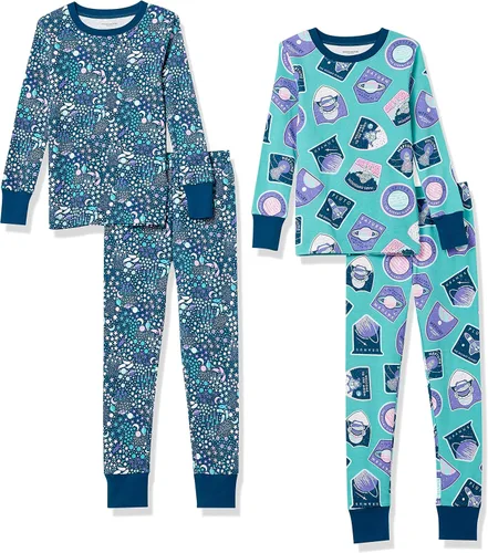 Vista 21 de Amazon Essentials Babies, Toddlers and Boys' Snug-Fit Cotton Pajama Set, Multipacks