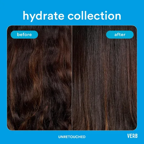 Vista 6 de VERB Champú hidratante + acondicionador Duo - Limpia + nutre el cabello seco + encrespado para suavizar + reducir el encrespamiento - Ámbar + aroma