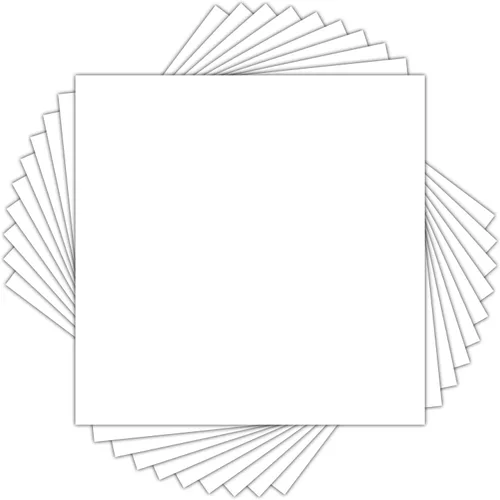 Vista 12 de Golden State Art, cartón de soporte blanco 4x6, soportes para marco, cuadro (paquete de 10) 4-Ply Thickness Uncut Matte Cardboard, Ideal for