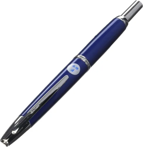 Vista 13 de Pilot Pluma estilográfica Decimo sin tapa, cuerpo negro, punta M (FCT-15SR-B-M)