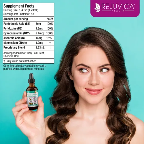 Vista 3 de Rejuvica Health Paquete de energía definitiva: ginseng activo y suprarrenal activo. Aumenta tus niveles de energía con ginseng, rodiola