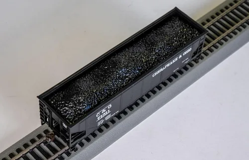 Vista 5 de Bachmann Industries 40' Quad Hopper & O # 71511 (escala HO)