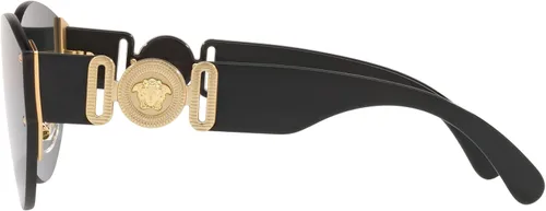 Vista 2 de Versace Gafas de sol montura dorada lentes gris-negras 1811in