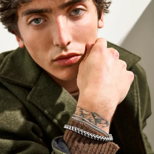 Vista 3 de Skagen Pulsera de tela, cuero, cuentas o cadena para hombre