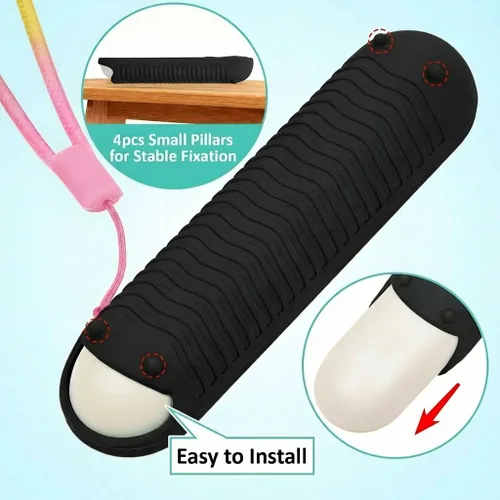 Vista 4 de Funda de silicona para control remoto del sistema de juegos Nex Playground, funda antideslizante a prueba de golpes con 4 pilares para una