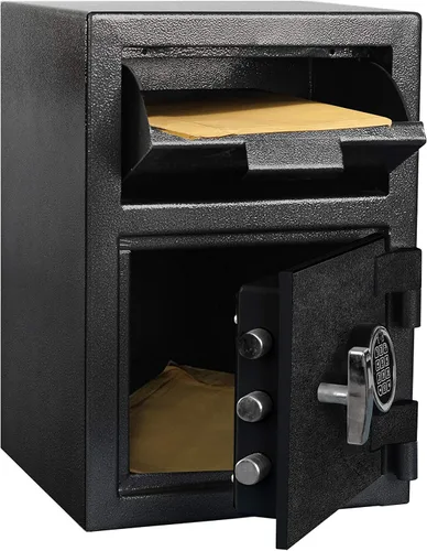 Vista 4 de T862 Caja fuerte contra caídas, teclado multiusuario, 1.12 CBF 1.12 CF depósito caja fuerte, teclado de 6 usuarios, cajón anti-pesca, bloqueo