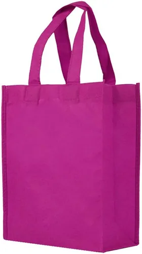 Vista 8 de Pack de 25 bolsas reutilizables para regalos, fiestas, almuerzo., Púrpura profundo
