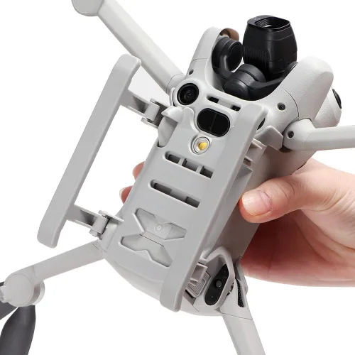 Vista 8 de Mini 4 Pro Tren de aterrizaje extendido, pata de araña de aterrizaje plegable compatible con accesorios DJI Mavic Mini 4 Pro
