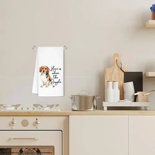 Vista 3 de Jvpke Beagle - Toallas decorativas para cocina y baño, regalos de Beagles para mujeres amantes de los Beagle, regalos para amantes de los Beagle, 16
