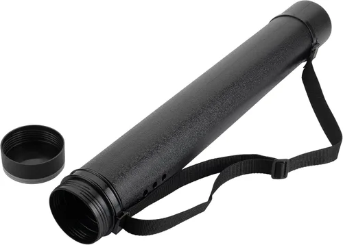 Vista 7 de Mr. Pen- Poster Storage Tube with Strap, 25"-40" Extendable Negro