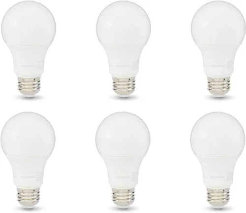 Vista 15 de Amazon Basics - Bombillas LED, eficientes energéticamente 6 W, equivalente a 40 vatios, base estándar E26, 2700 K, regulable, 10,000 horas