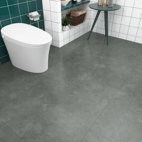 Vista 5 de WESTICK Azulejo de mármol gris para piso de baño impermeable