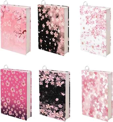 Vista 45 de Rnyleeg Paquete de 6 fundas protectoras de libros de bolsillo para niños, con temática deportiva, elástica, para amantes de los libros, estudiantes