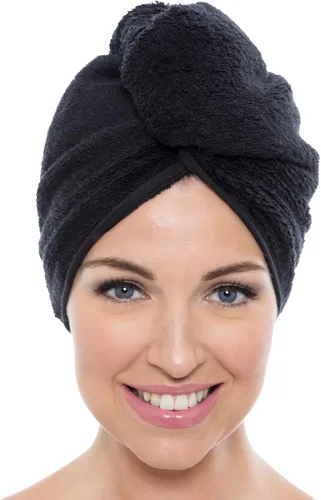 Vista 8 de Mujer viscosa de bambú – toalla de pelo toalla de secado de pelo Wrap por texere, Unitamaño